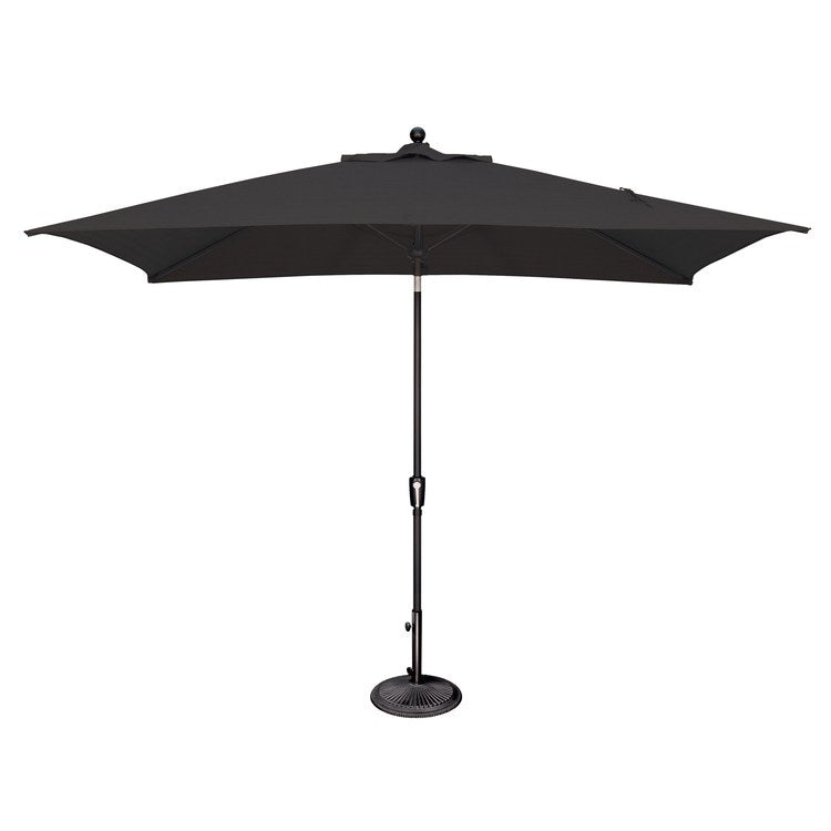 Simplyshade Catalina 6.6' x 10' Rectangular Push Button Tilt Umbrella
