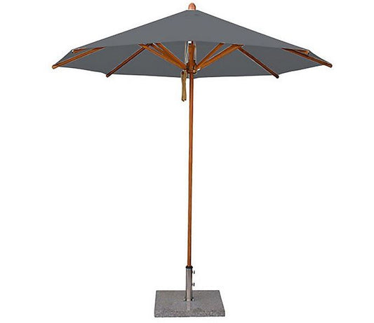 Bambrella Levante 13' Round Outdoor Umbrella w/ Pulley Lift