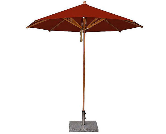 Bambrella Levante 13' Round Outdoor Umbrella w/ Pulley Lift