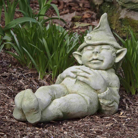Campania Gavin The Garden Elf Concrete Statue