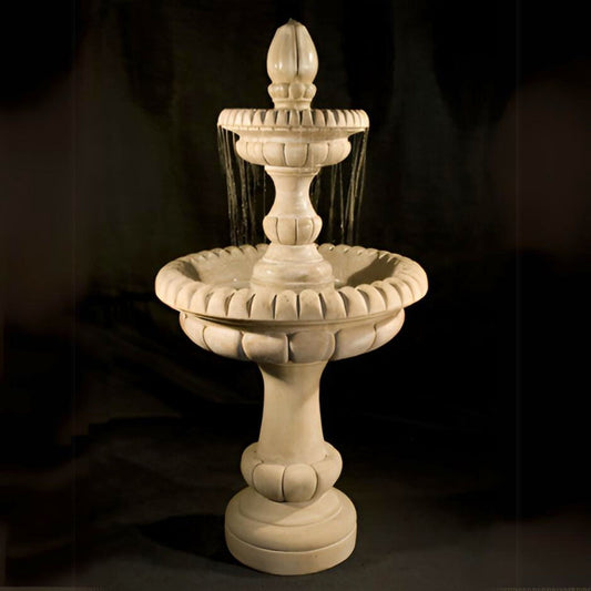 Fiore Pioggia 2-Tier Concrete Fountain - #LG163FS
