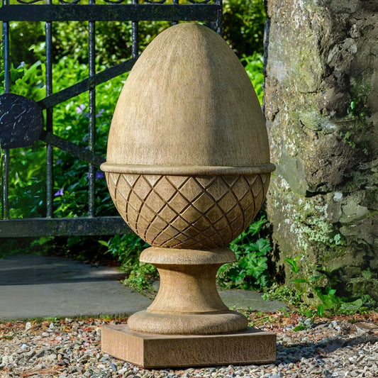 Campania Devonshire Acorn Concrete Finial Statue