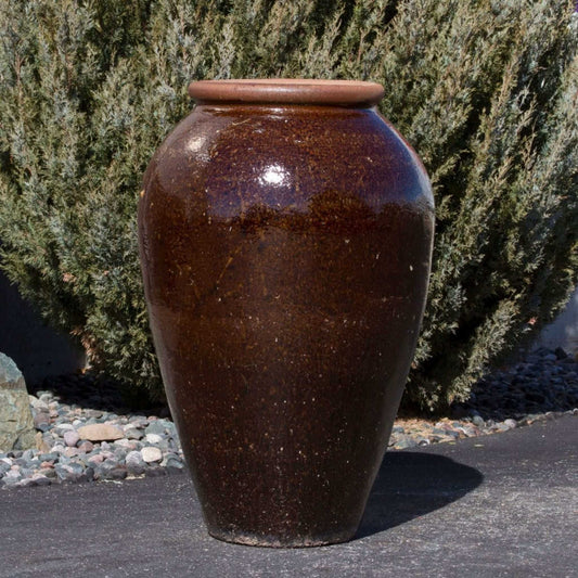 Blue Thumb 41" Tuscany Vase "Crimson Brown" Water Fountain