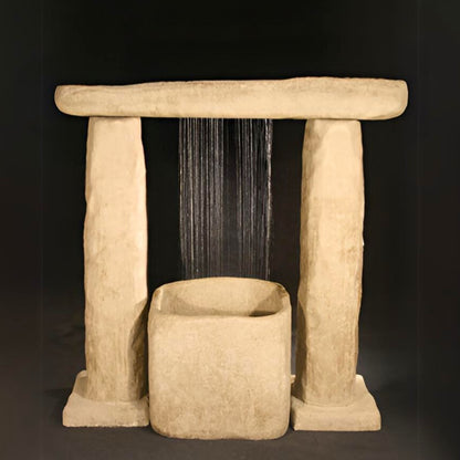 Fiore Stonehenge Concrete Fountain - #2019
