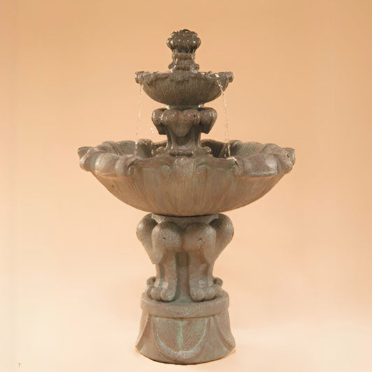 Fiore Vesuvio 2-Tier Concrete Fountain - #2080FS