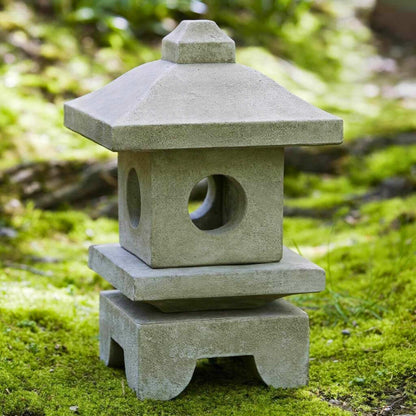Campania Katsura Lantern Concrete Garden Statue - #OR108