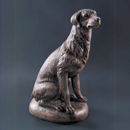 Fiore Labrador Concrete Garden Statue - #502