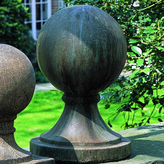 Campania Large Sphere Concrete Garden Statue - #S204