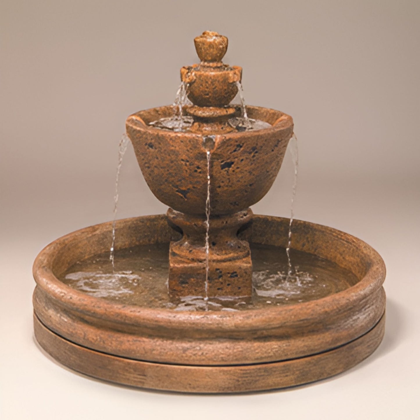 Fiore Tuscan Garden Fountain w/46" Basin - #2074