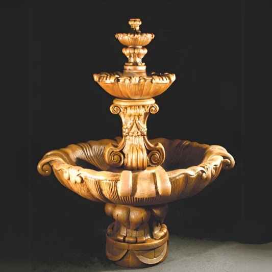 Fiore Vesuvio XL 3-Tier Concrete Fountain -  #2080FLS