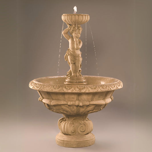Fiore Reflective Moment Concrete Fountain - #2057F