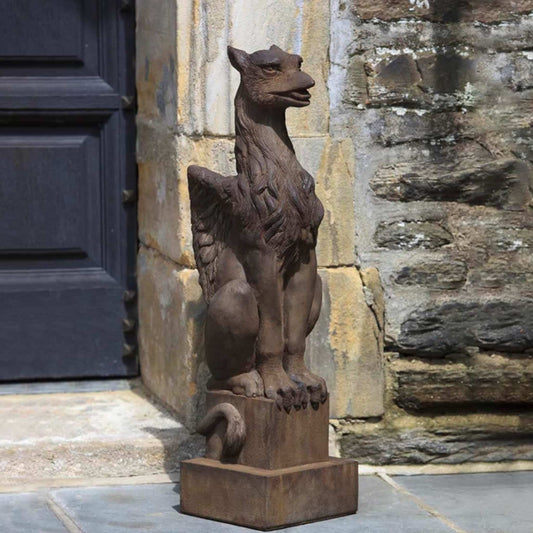 Campania Gryphon Concrete Garden Statue