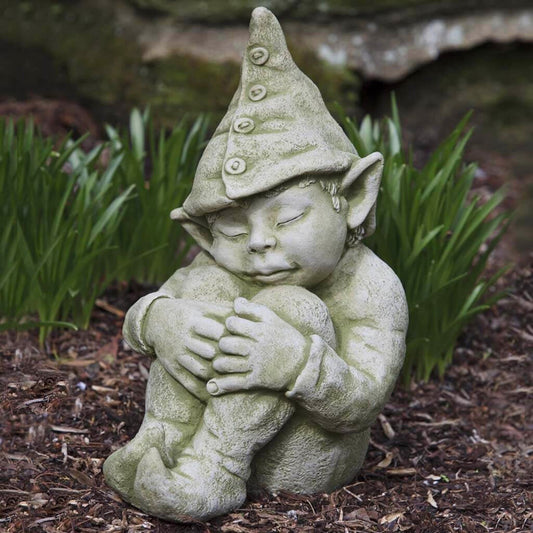 Campania Galen The Garden Elf Concrete Statue