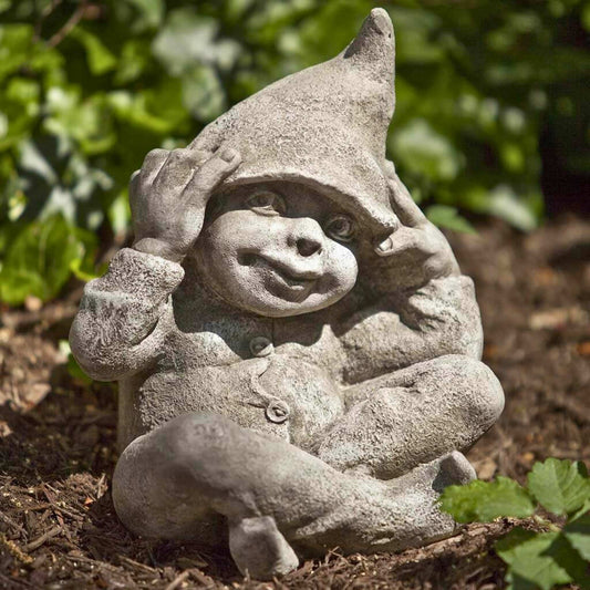 Campania George The Garden Elf Concrete Statue