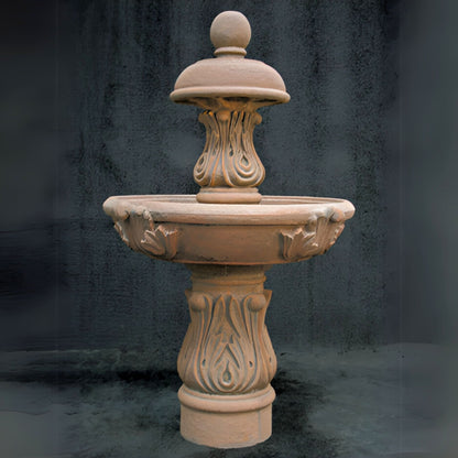 Fiore Cobra Concrete Fountain w/Cobra Pedestal