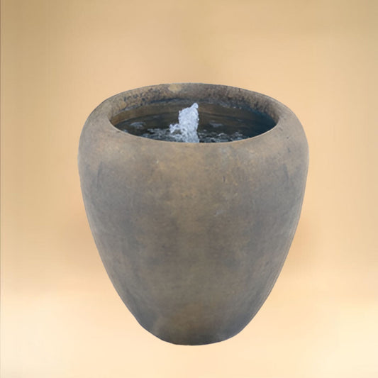 Fiore Modern Vase/Urn Bubbler Fountain - #6003