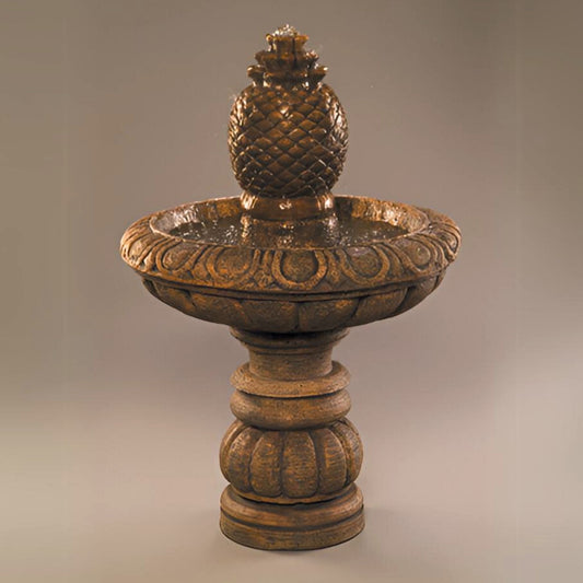 Fiore Romantica Pineapple Concrete Fountain - #261