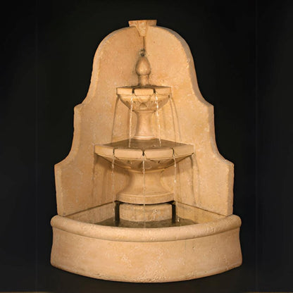 Fiore D'Angolo 2-Tier Corner Wall Fountain