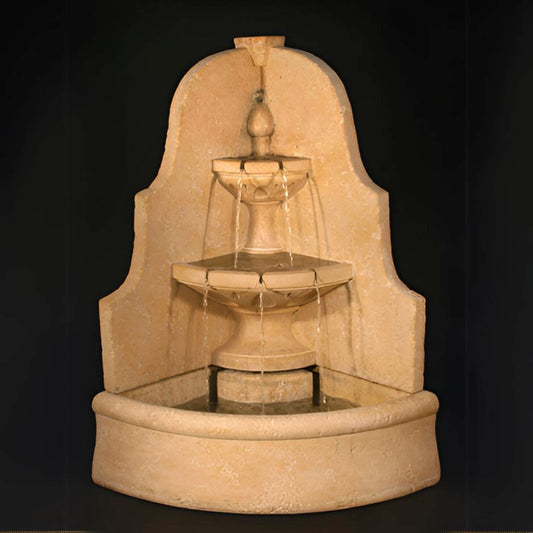 Fiore D'Angolo 2-Tier Corner Wall Fountain