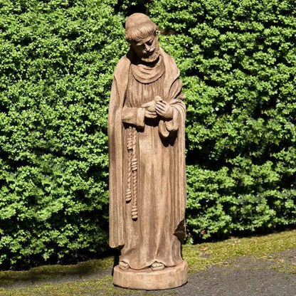 Campania St. Francis w/Baby Bird Concrete Garden Statue - #R101