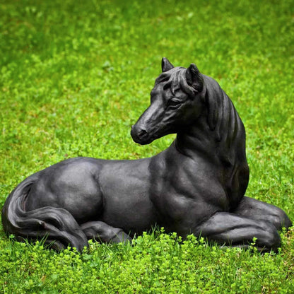 Campania Charlotte's Choice Concrete Horse Statue - #A483