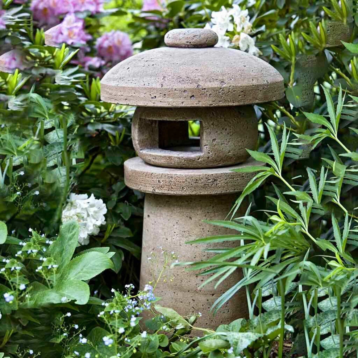 Campania Sapporo Lantern Concrete Garden Statue -  #OR106