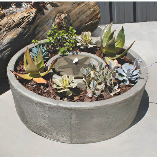 Fiore Vera Concrete Planter Fountain - #243
