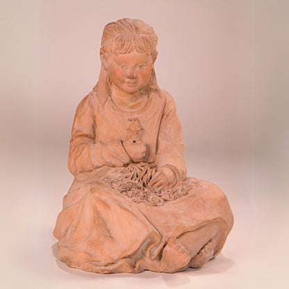 Fiore First Bloom Concrete Garden Statue