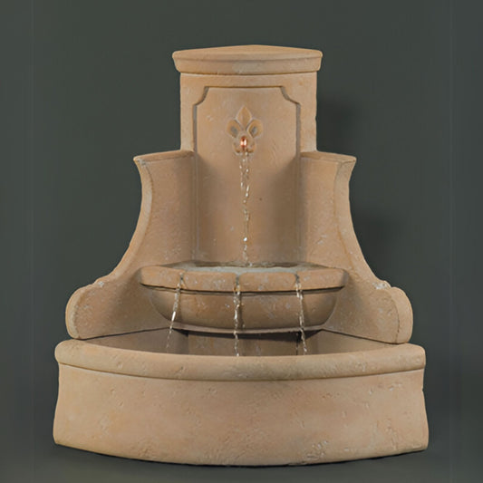 Fiore Iris Corner Wall Fountain - #LG119