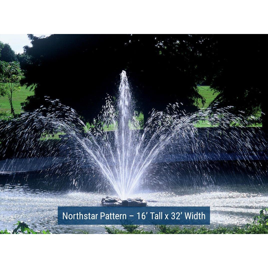 Outdoor Water Solutions Palatial Display Solar Pond Fountain