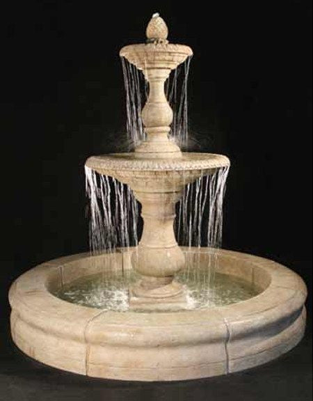 Fiore Gran Vista Outdoor Fountain with Pond