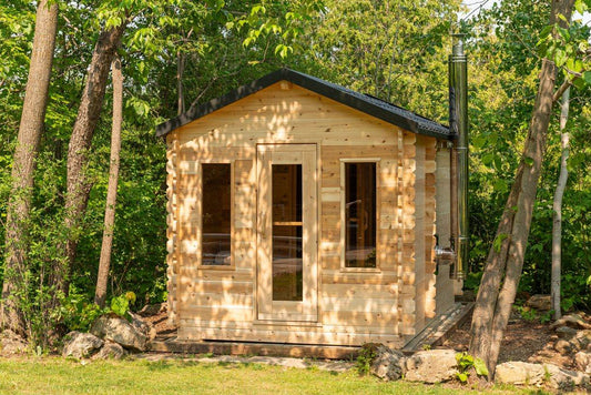 6 Person Cabin Sauna with Changeroom - Georgian