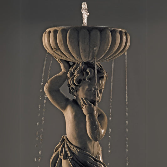 Fiore Reflective Moment Concrete Fountain - #2057F