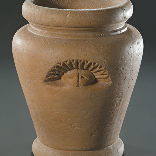Fiore Jardine Concrete Vase/Pot Fountain w/46" Basin - #668F46