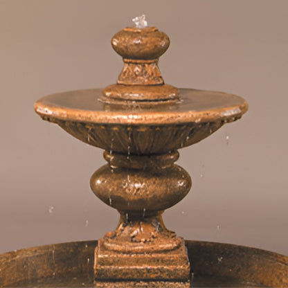 Fiore Formal Garden Fountain w/46" Basin