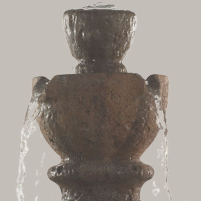 Fiore Tuscan Garden 3-Tier Concrete Fountain - #2122