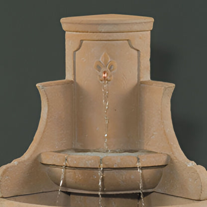 Fiore Iris Corner Wall Fountain - #LG119