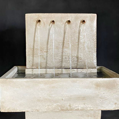 Fiore Mystic Streams Concrete Wall Fountain - #263