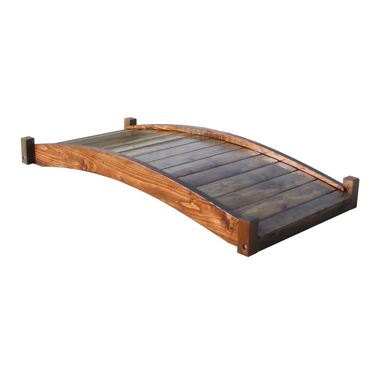 Japanese Zen Wood Garden Bridge 6 ft.