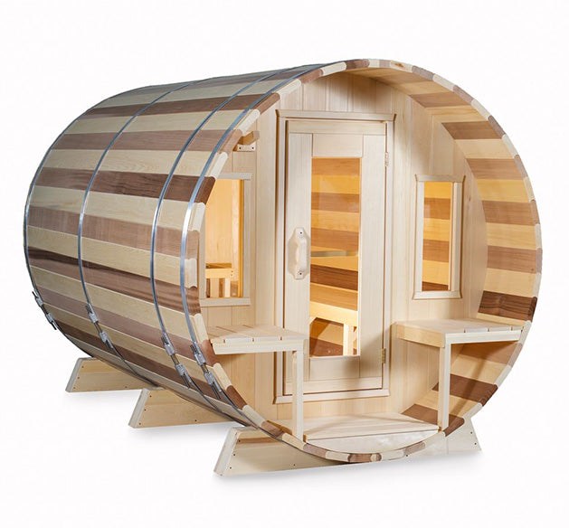 8 Person Barrel Sauna - Tranquility