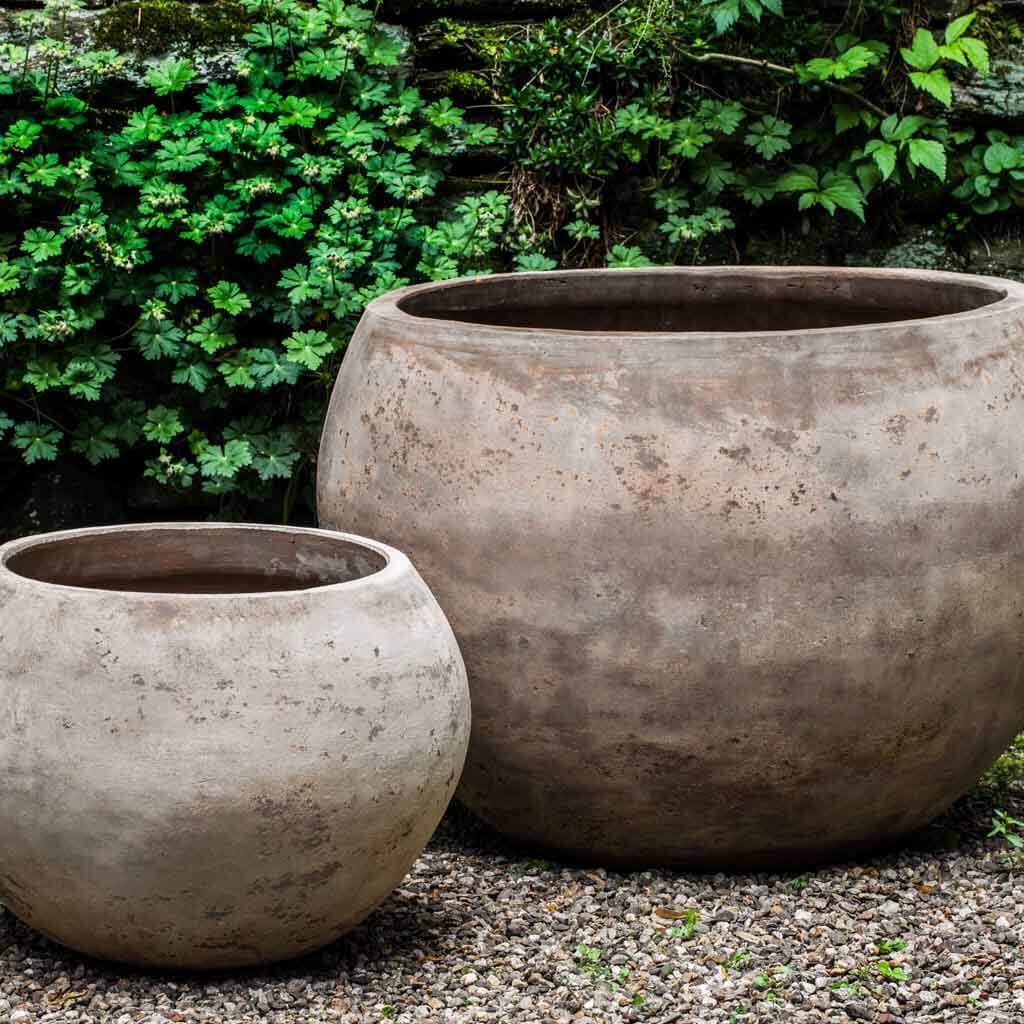 Campania International Paseo Bowl in Antico Terra Cotta set of 2