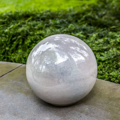Campania International Glazed Sphere Garden Statue