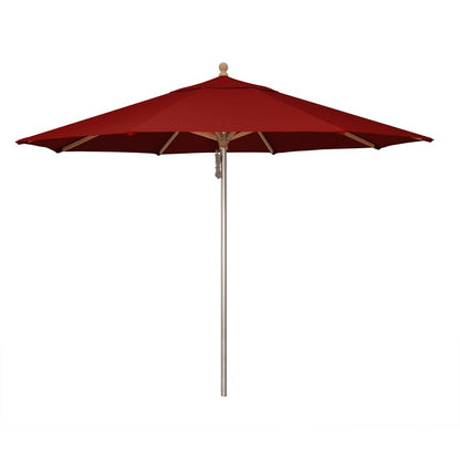 Simplyshade Ibiza 11' Octagonal Wood/Aluminum Market Umbrella
