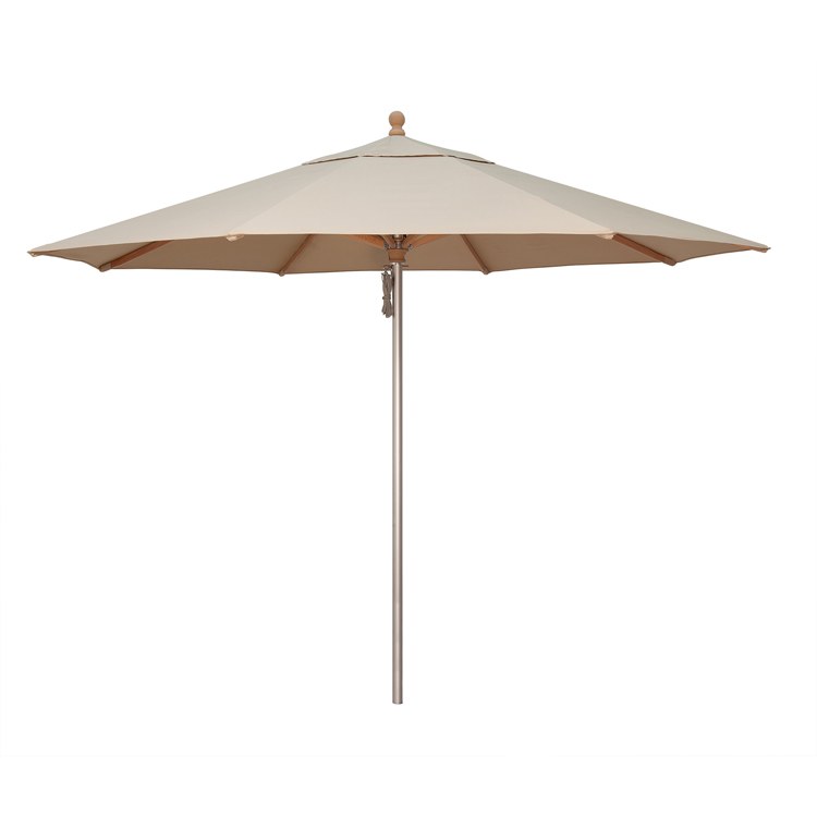 SimplyShades Ibiza 11' Octagonal Wood/Aluminum Market Umbrella