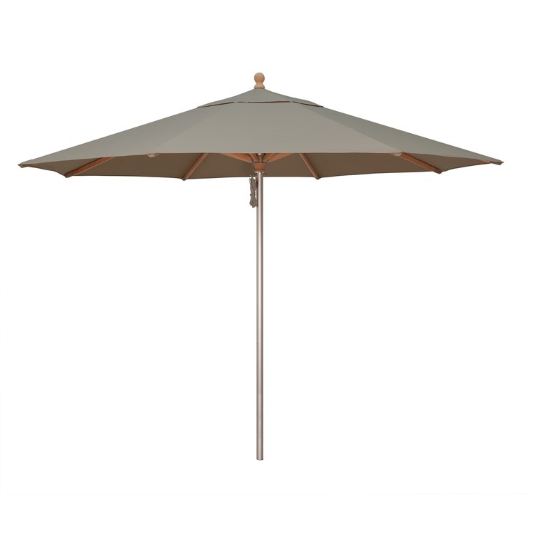 SimplyShades Ibiza 11' Octagonal Wood/Aluminum Market Umbrella