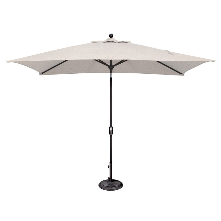 Simplyshade Catalina 6.6' x 10' Rectangular Push Button Tilt Umbrella