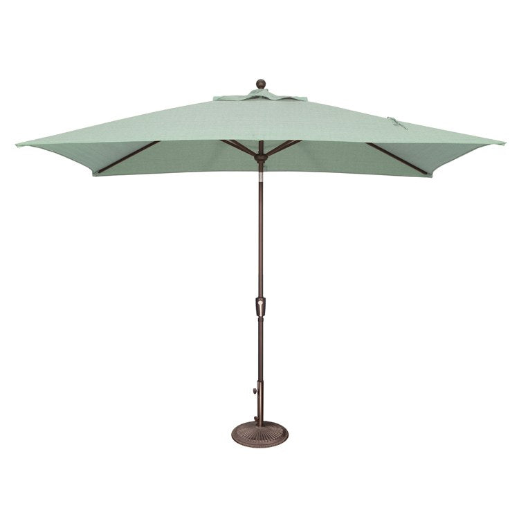 SimplyShades Catalina 6.6' x 10' Rectangular Push Button Tilt Umbrella