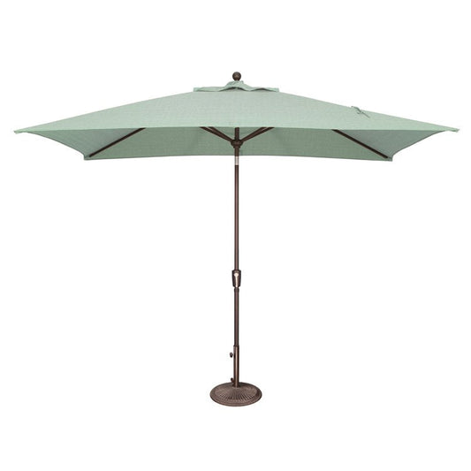 SimplyShades Catalina 6.6' x 10' Rectangular Push Button Tilt Umbrella