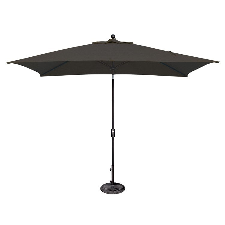 SimplyShades Catalina 6.6' x 10' Rectangular Push Button Tilt Umbrella
