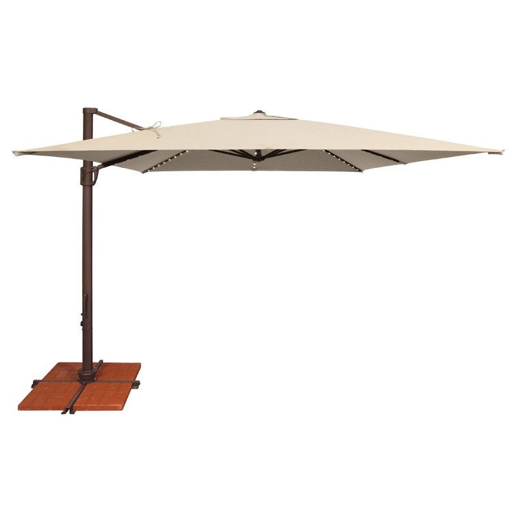 Simplyshade Bali Pro 10' Square Cantilever Umbrella